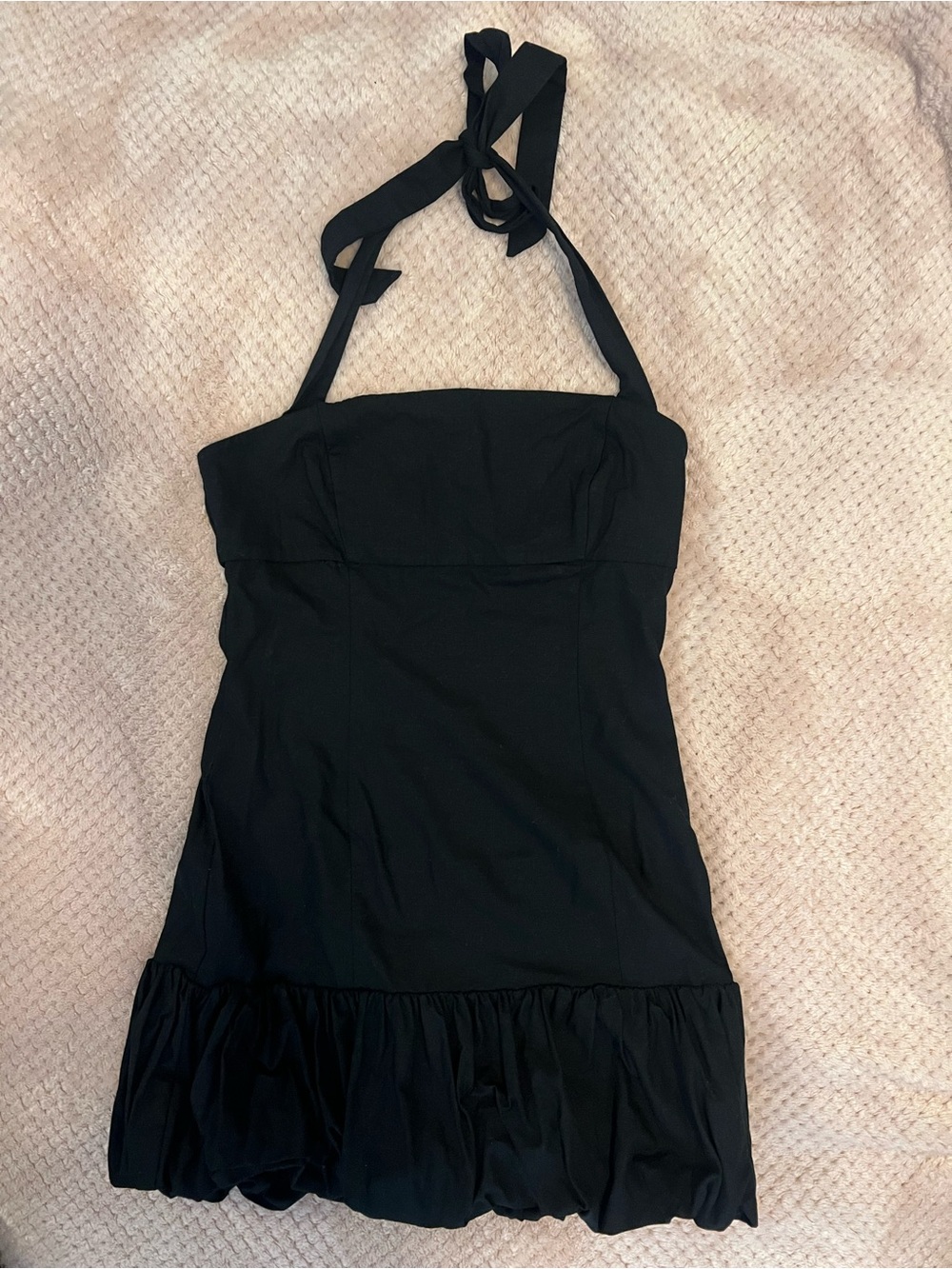 Zara black mini dress